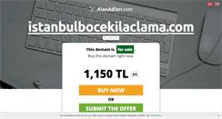 Desktop Screenshot of istanbulbocekilaclama.com